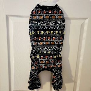 NWT Top Paw Thanksgiving Christmas Fair Isle Dog Pajama PJ'S Holiday Pet Clothes